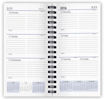 Pocket Schedule Book Weekly Format