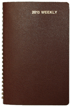 Spiral Bound 5 x 8 Weekly Planner
